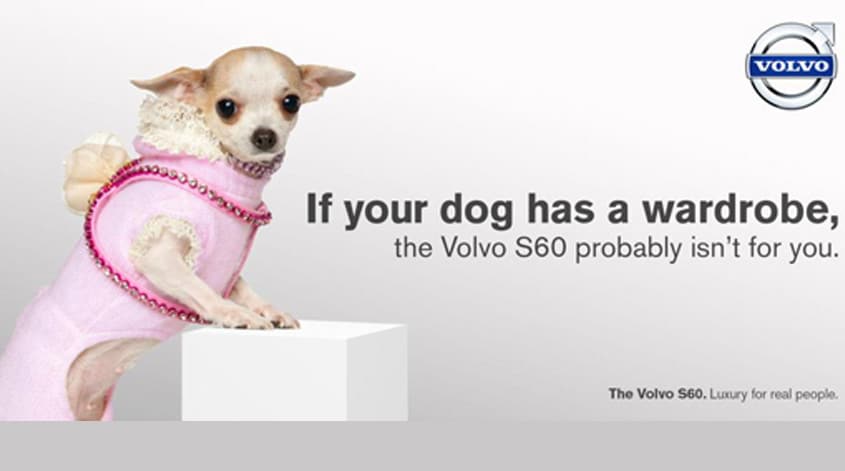 Volvo understand the way their audience think